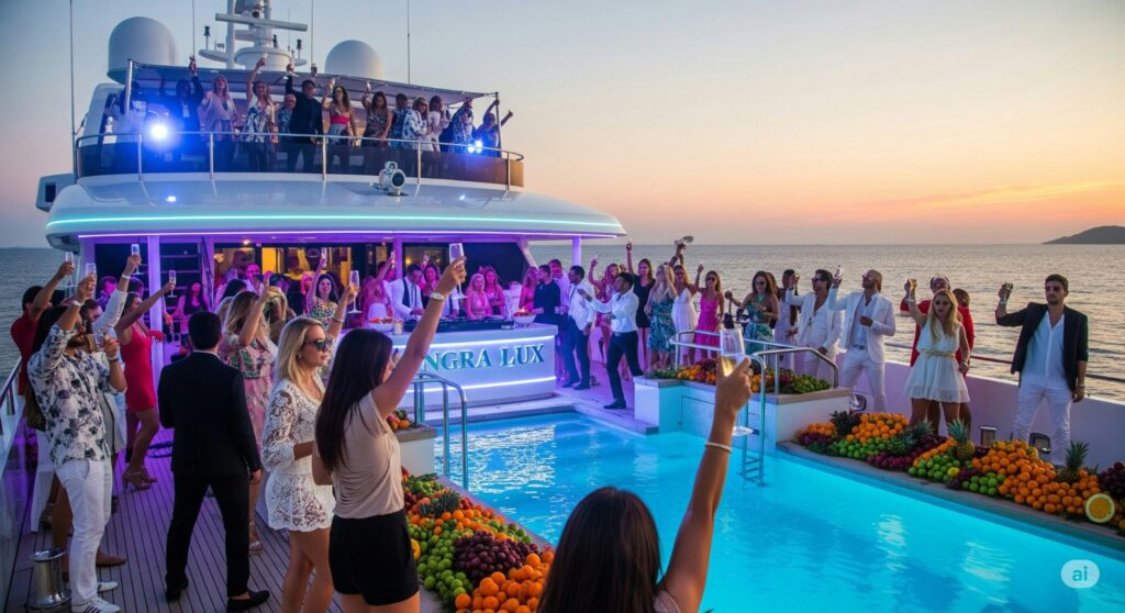 yacht rental events